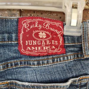 Lucky Brand Flare Dungarees Jeans